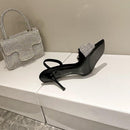 Sandalias de Tacón Alto con Brillos para Mujer – Elegante y Moderno