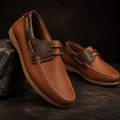 Mocasín Apache Premium en Cuero Genuino para Caballero