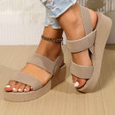 Sandalias de Plataforma para Mujer con Cuña – Comodidad y Estilo - Tienda Serrano