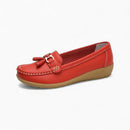 Mocasines para Mujer de Piel Elegantes y Cómodos Edición Limitada - [2x1] ¡Agrega 2 Y Paga Solo 1!