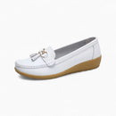 Mocasines para Mujer de Piel Elegantes y Cómodos Edición Limitada - [2x1] ¡Agrega 2 Y Paga Solo 1!