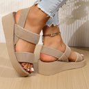 Sandalias de Plataforma para Mujer con Cuña – Comodidad y Estilo - Tienda Serrano