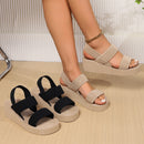 Sandalias de Plataforma para Mujer con Cuña – Comodidad y Estilo - Tienda Serrano